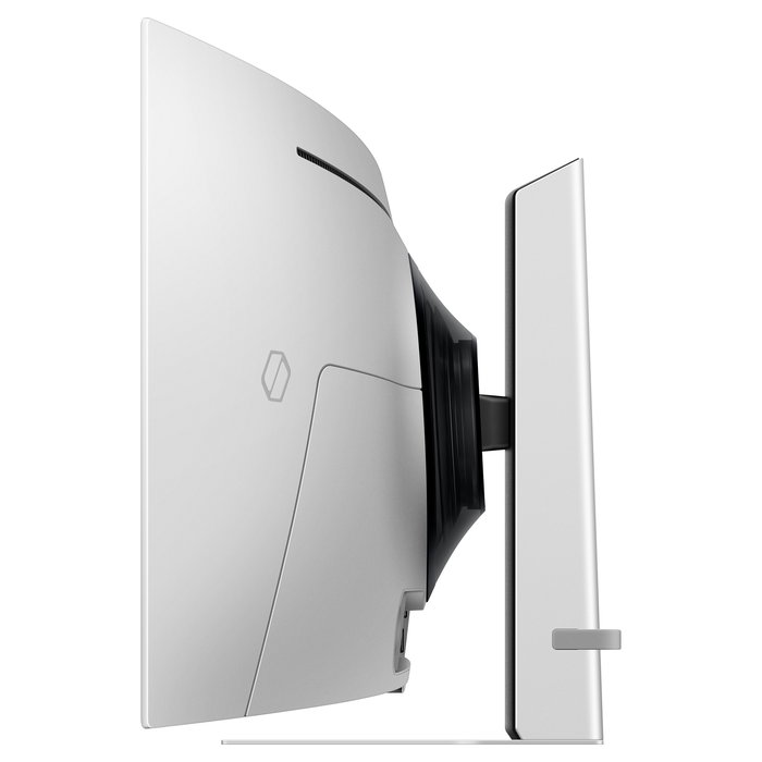 Samsung Monitor Gaming 49 Pulgadas OLED Dual QHD 144Hz, 5120x1440, 0.03ms, Quantum Dot, HDR10+, NVIDIA G-SYNC, AMD FreeSync Premium Pro, Plata, LS49DG910SUXEN