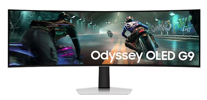 Samsung Odyssey OLED G9 S49DG910SU 49'' Curvo Plata