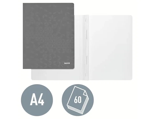 Leitz Carpeta dossier WOW con fástener DIN A4 colores surtidos