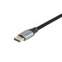 Equip Cable DisplayPort 2.1, 2m, 16K/60Hz, 54Gbps, Plata/Negro