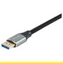 EQUIP Cable DisplayPort 2.1 119282 Macho-Macho 2.00m 16K/60Hz 54Gbps HDCP Oro Plata Negro