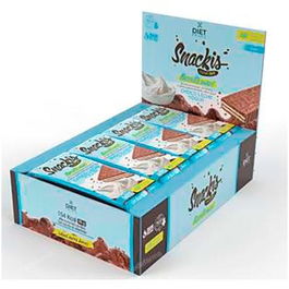 HERBORA Diet Prime Snackis Compleat Barrita Maxi Yogur 12 Uds Control de Peso Alto en Fibra