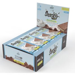 HERBORA Diet Prime Snackis Compleat Barrita Maxi Yogur 12 Uds Control de Peso Alto en Fibra