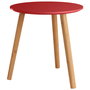 Day Mesa Auxiliar DM diámetro 40 cm altura 40 cm Rojo Ocre