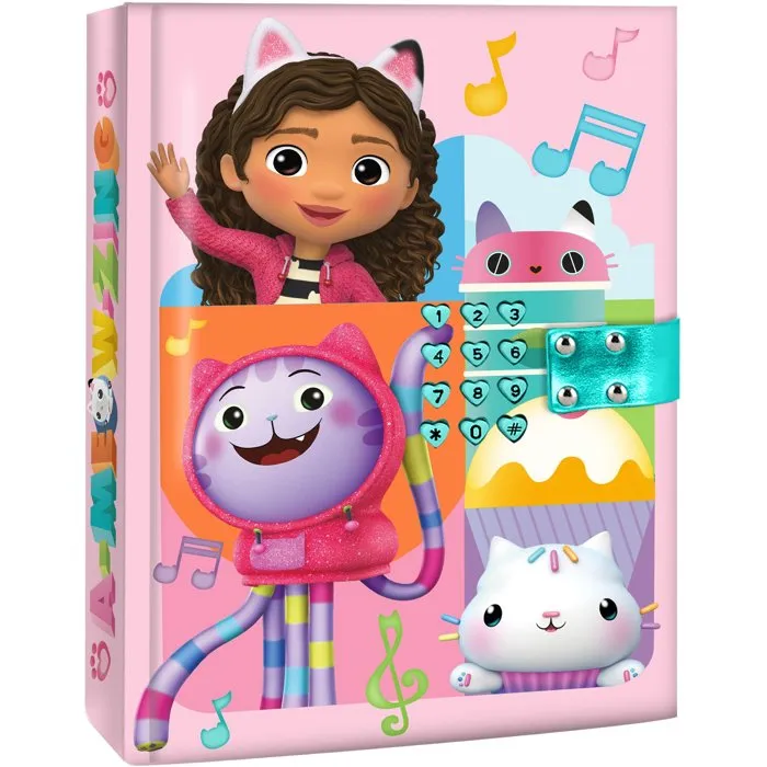 KIDS LICENSING Diario Secreto La Casa de Muñecas de Gabby con Sonido