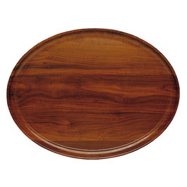 CAMBRO - CA2129-E76 - Bandeja Serie Capri Ovalada laminada con superficie lisa - 21 x 29 cm