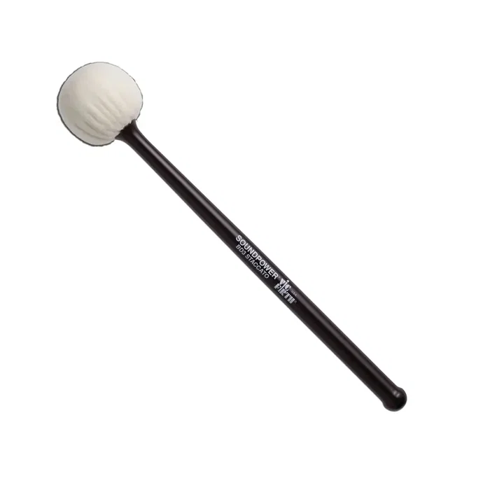 Vic Firth Soundpower BD3 Mazas de bombo con cabeza de fieltro blanca Vic Firth Soundpower BD3 Mazas de bombo con cabeza de fieltro blanca