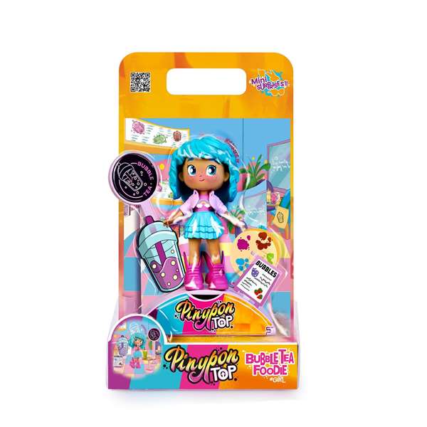 Famosa Figura Pinypon Top Foodie Articulada Brazos Piernas Doble Cara Modelos Surtidos