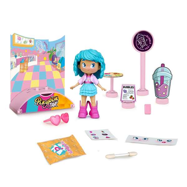 Famosa Figura Pinypon Top Foodie Articulada Brazos Piernas Doble Cara Modelos Surtidos