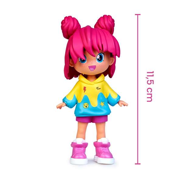 Famosa Figura Pinypon Top Foodie Articulada Brazos Piernas Doble Cara Modelos Surtidos