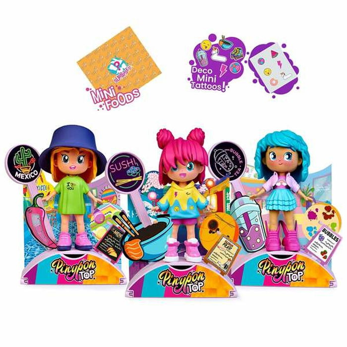 Famosa Figura Pinypon Top Foodie Articulada Famosa Figura Pinypon Top Foodie Articulada