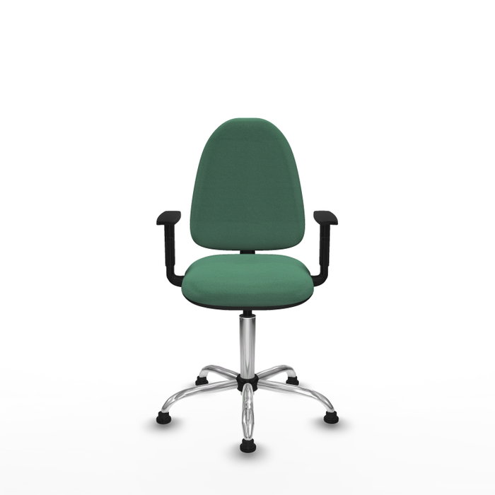 PIQUERAS Y CRESPO Silla de oficina Aýna Verde esmeralda con brazos 1D PIQUERAS Y CRESPO Silla de oficina Aýna Verde esmeralda con brazos 1D