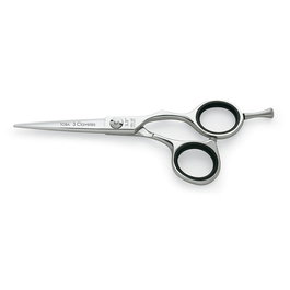 Tres Claveles Tijera Peluquero Toba 5.5" Acero Inoxidable Filo Navaja Diseño Offset Ergonómico Para Corte Avanzado