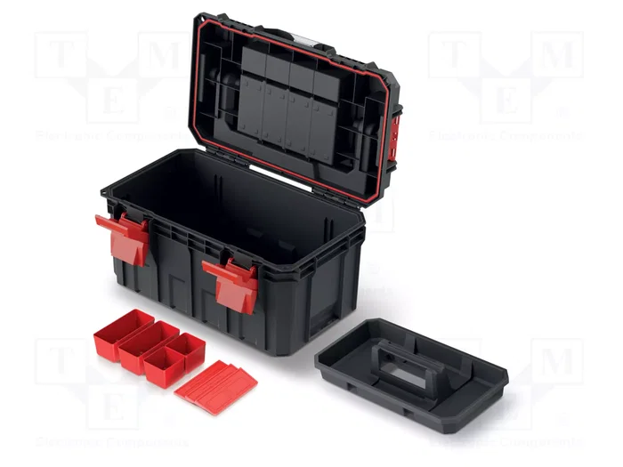 KISTENBERG Cajón para herramientas S BLOCK ALU LOG 45 negro