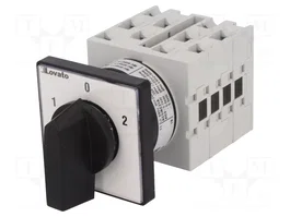 LOVATO ELECTRIC Interruptor de leva GX2075U 4 polos 20A 3 posiciones