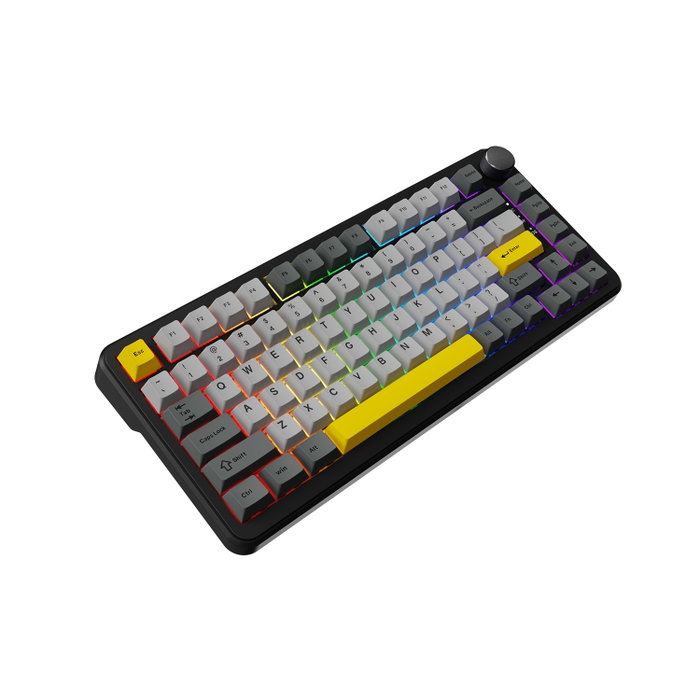 Ajazz AK820 MAX Teclado Mecánico con Interruptores Magnéticos RGB Gris-Negro