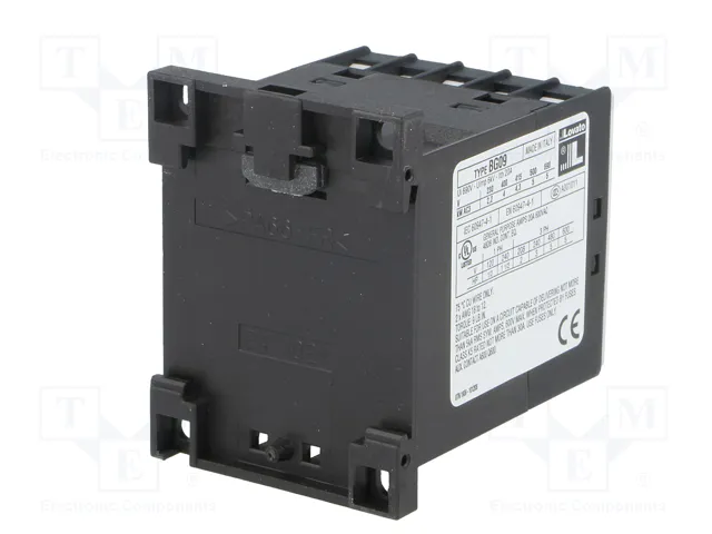 LOVATO ELECTRIC Contactor BG 3-polar 9A 230VAC