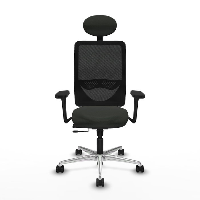 PIQUERAS Y CRESPO Silla de oficina Zulema con mecanismo Sincro/Traslack, color Negro PIQUERAS Y CRESPO Silla de oficina Zulema con mecanismo Sincro/Traslack, color Negro