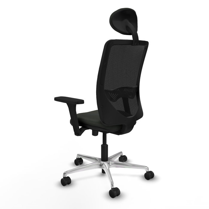 PIQUERAS Y CRESPO Silla de oficina Zulema con mecanismo Sincro/Traslack, color Negro PIQUERAS Y CRESPO Silla de oficina Zulema con mecanismo Sincro/Traslack, color Negro