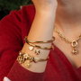 Pulsera Mujer One Jewels OJEBM03G-M Dorado