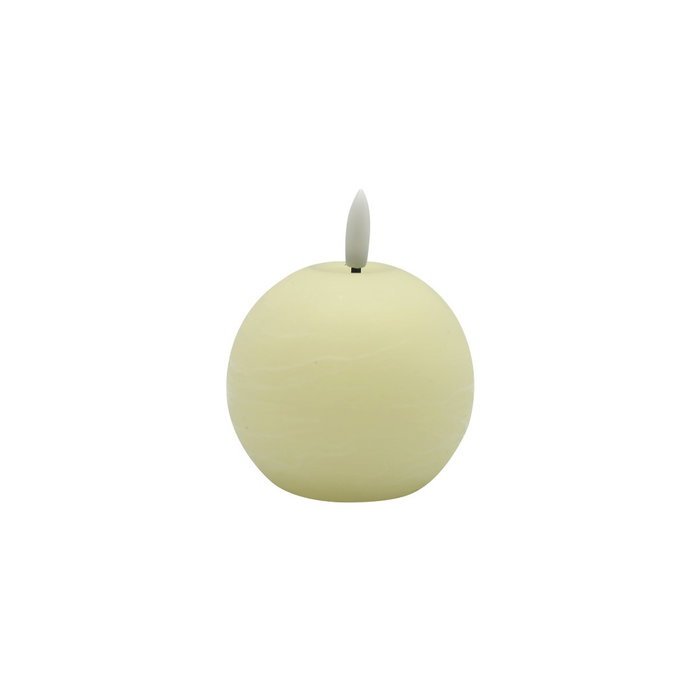 DKD Home Decor Vela Led Beige 10 x 10 x 10 cm (4 Unidades) DKD Home Decor Vela Led Beige 10 x 10 x 10 cm (4 Unidades)