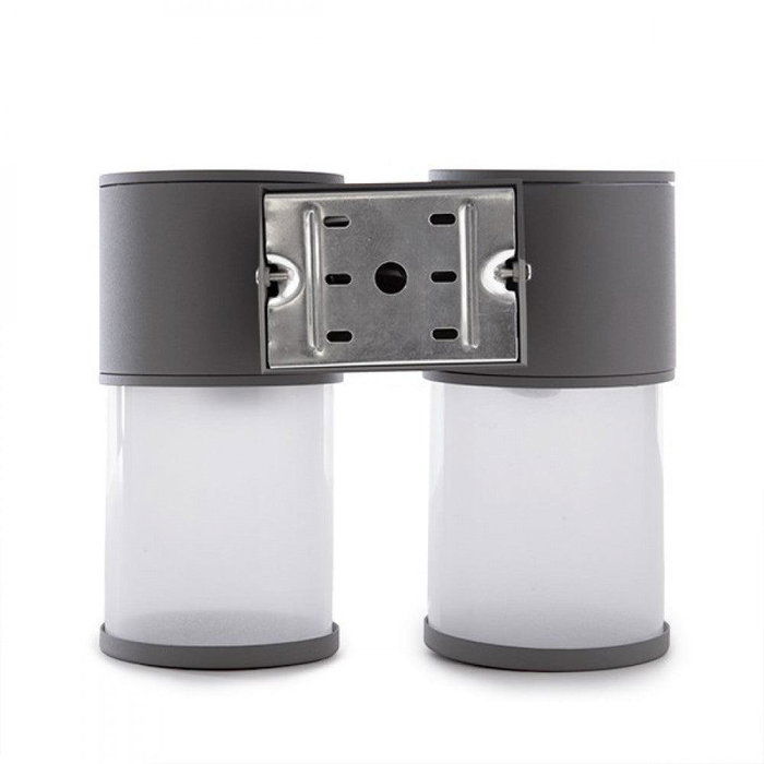 Aplique de Pared IP65 E27 Ø108Mm Gris Madison HO-WLIP65-E27-108-103