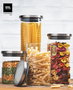 Inde Tarro Borosilicato T/Acero 600Ml 10.8x10.8x11cm (12 Unidades)