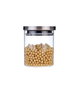 Inde Tarro Borosilicato T/Acero 600Ml 10.8x10.8x11cm (12 Unidades)