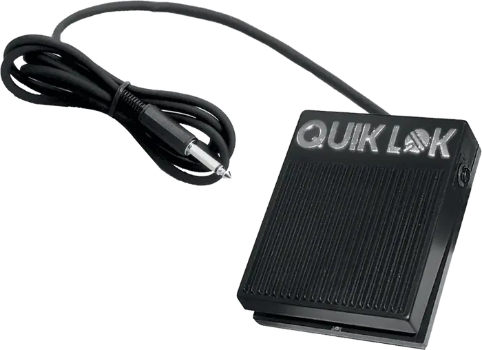 QUIKLOK Pedal Sustain Teclado Universal Jack Mono Macho Cable 2m