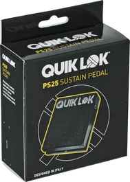 QUIKLOK Pedal Sustain Teclado Universal Jack Mono Macho Cable 2m