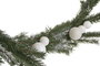 DKD Home Decor Guirnalda de Navidad Verde Blanco LED PVC 7 x 150 x 14 cm (2 Unidades)