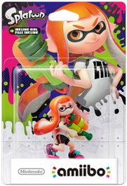 Nintendo Amiibo Splatoon: Inkling Girl Naranja