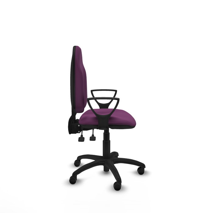 PIQUERAS Y CRESPO Silla de oficina Algarra Morada con Mecanismo Asincro PIQUERAS Y CRESPO Silla de oficina Algarra Morada con Mecanismo Asincro