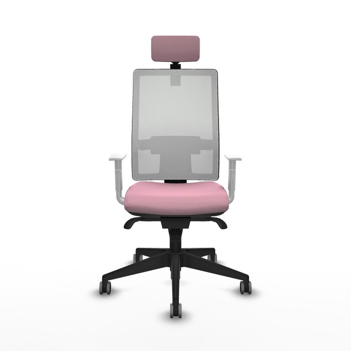 PIQUERAS Y CRESPO Silla de oficina Horna Rosa con mecanismo Sincro PIQUERAS Y CRESPO Silla de oficina Horna Rosa con mecanismo Sincro