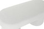 DKD Home Decor Descalzadora Poliéster Bucle Blanco