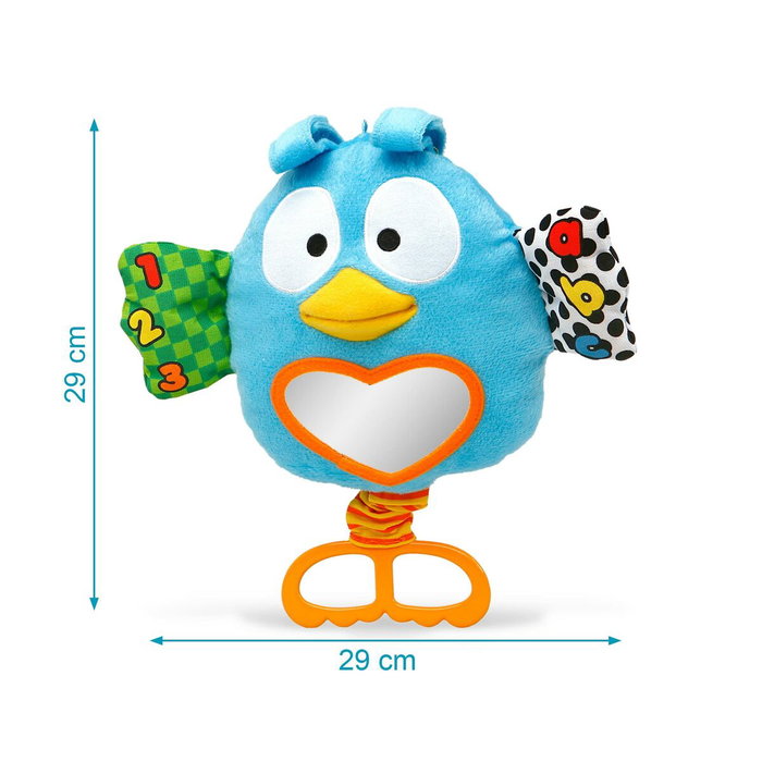 Juguete de Cuna Búho Interactivo - Sonidos, Cuenta y Letras ABC con Espejo Juguete de Cuna Búho Interactivo - Sonidos, Cuenta y Letras ABC con Espejo