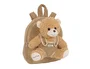 Safta Mochila Preescolar con Osito Extraíble Marrón