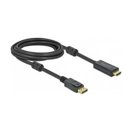 DeLOCK Cable Activo DisplayPort 1.2 a HDMI 4K 60 Hz 3 m
