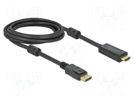 DeLOCK Cable Activo DisplayPort 1.2 a HDMI 4K 60 Hz 3 m