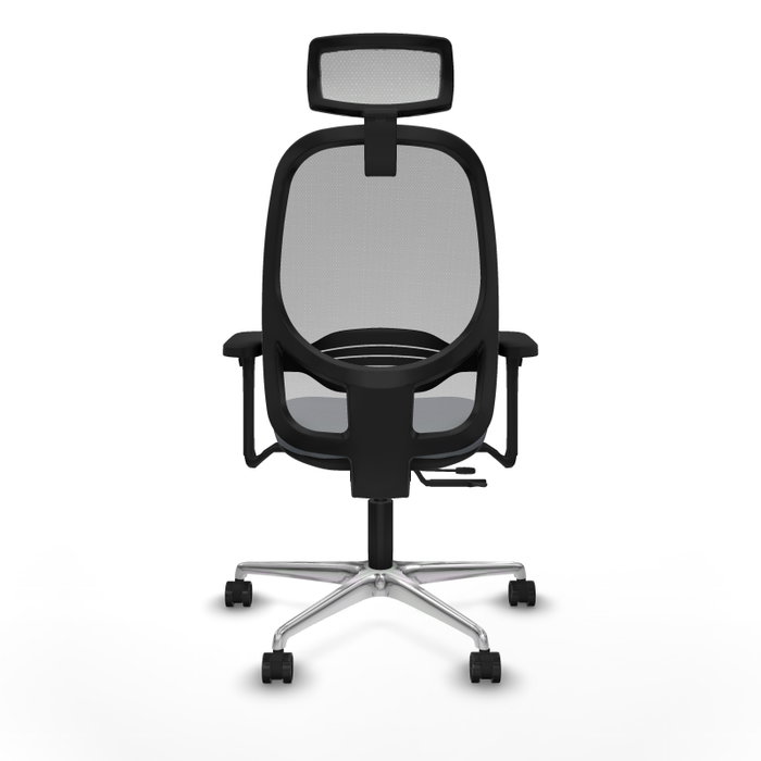 PIQUERAS Y CRESPO Silla de oficina Cilanco Gris con mecanismo Sincro/Traslack