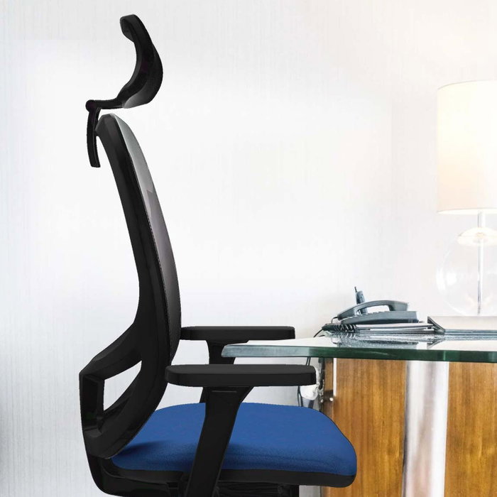 PIQUERAS Y CRESPO Silla de oficina Cilanco Gris con mecanismo Sincro/Traslack
