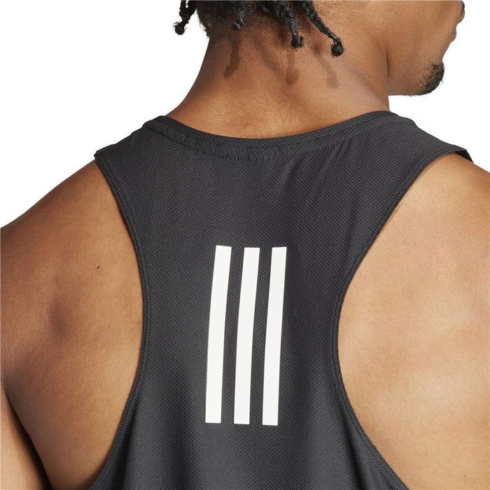 Camiseta para Hombre sin Mangas Adidas Own Ther Run Negro 11-12 Años