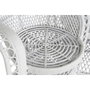 DKD Home Decor Sillón de Ratán Emmanuele de 2 Plazas Blanco