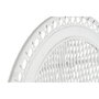 DKD Home Decor Sillón de Ratán Emmanuele de 2 Plazas Blanco
