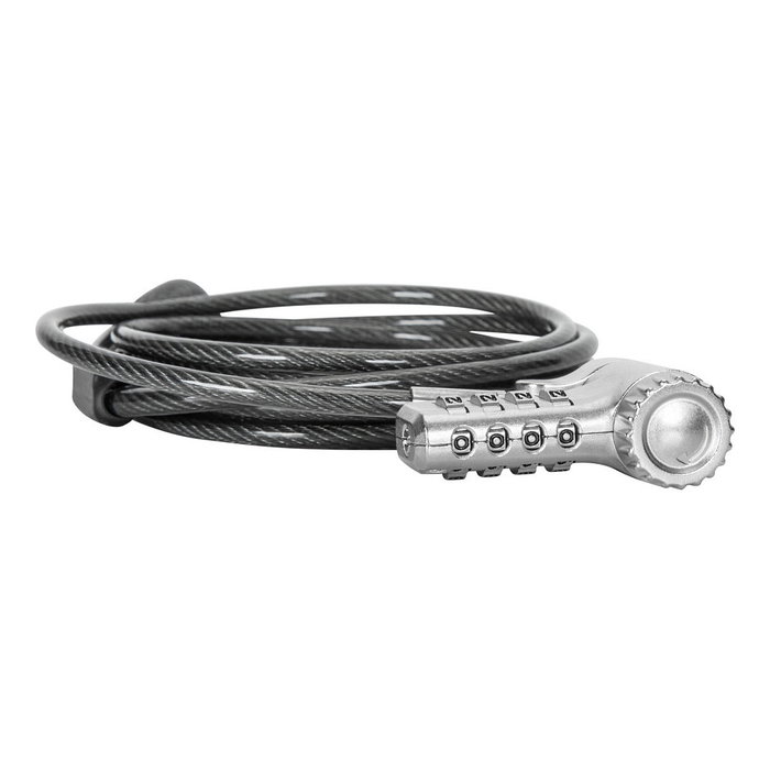 Targus ASP96GLX-S Candado de Seguridad con Combinación y Cable de 2 m Plata
