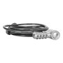 Targus ASP96GLX-S Candado de Seguridad con Combinación y Cable de 2 m Plata