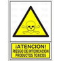 DUVER Señal de Advertencia Riesgo de Intoxicación 295x210 mm