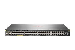 Hewlett Packard Enterprise HPE Aruba 2930F Switch 48 Puertos Gigabit PoE+ y 4 SFP+, Conmutador de Capa 3 para Oficinas y Campus