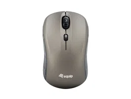 Equip Ratón Óptico Inalámbrico Mini Gris