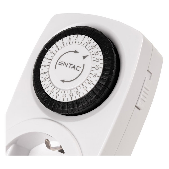 ENTAC Temporizador Mecánico Mini EMT24-1E 24 Horas